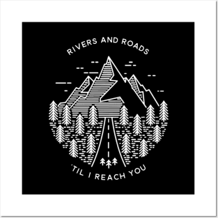 RIVERS AND ROADS Posters and Art